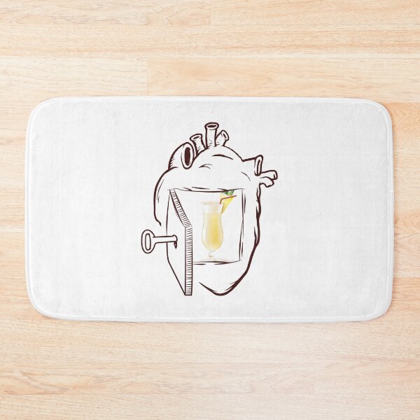 Item preview, Pina Colada In My Heart designed and sold by foodisthekey.