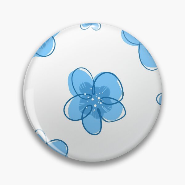 Item preview, Random Blue Flower designed and sold by Junasaji.
