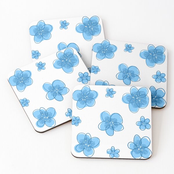 Item preview, Random Blue Flower designed and sold by Junasaji.