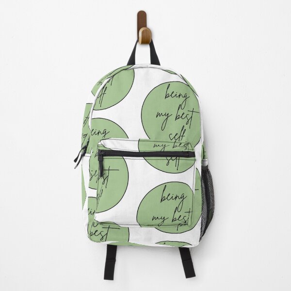 Item preview, being my best self sage green cursive designed and sold by collazodesigns.