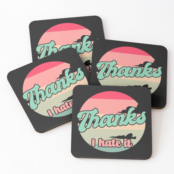 Item preview, Thanks, I Hate It - Sunset designed and sold by Chubuter.