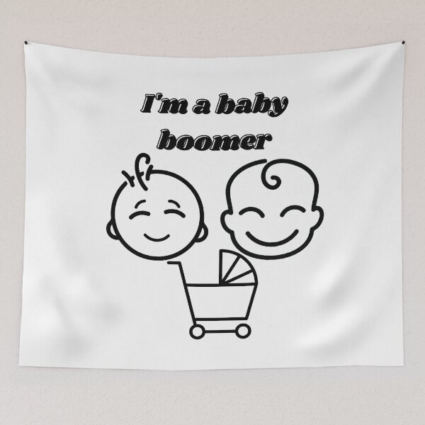 Item preview, I'm A Baby Boomer. designed and sold by MacjarrGems.