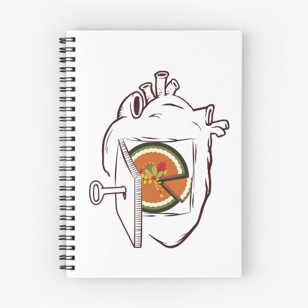 Item preview, Pumpkin Pie In My Heart designed and sold by foodisthekey.