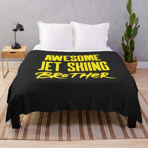 Item preview, Awesome Jet Skiing Brother Lake Gift designed and sold by EricJP.
