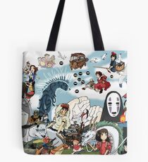 Studio Ghibli Tribute Tote Bag