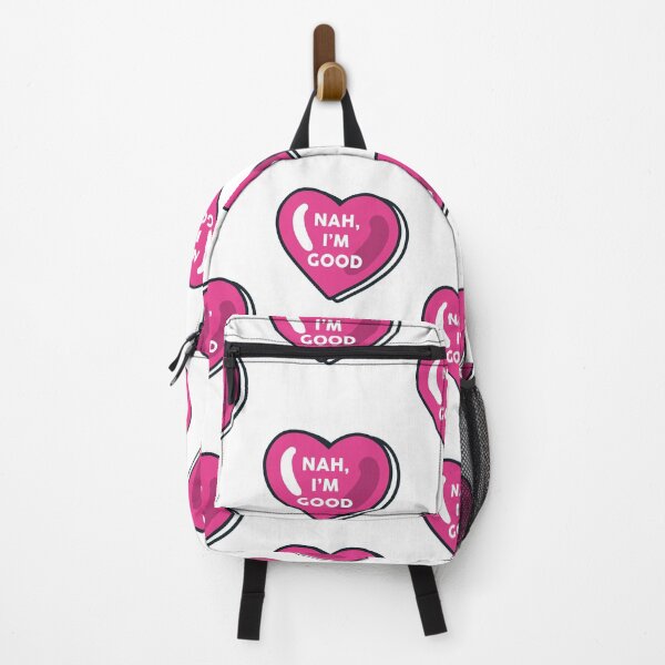 Item preview, Funny Anti Valentine's Day Shirt (Heart Image) Nah I'm Good T-Shirt designed and sold by TheFlipRepublic.