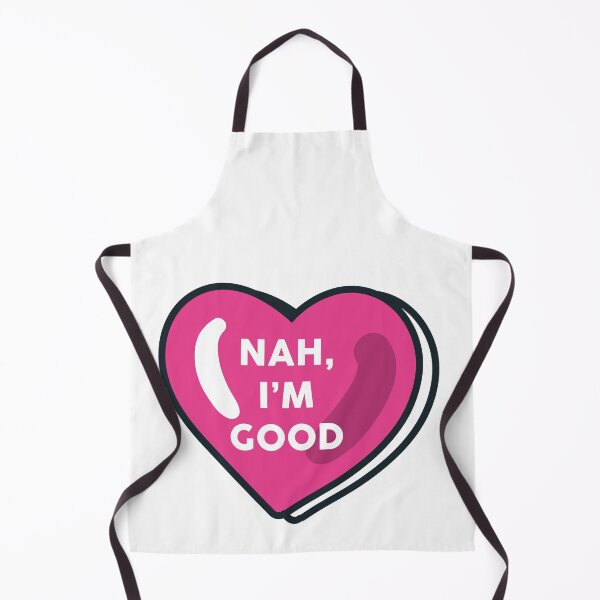 Item preview, Funny Anti Valentine's Day Shirt (Heart Image) Nah I'm Good T-Shirt designed and sold by TheFlipRepublic.