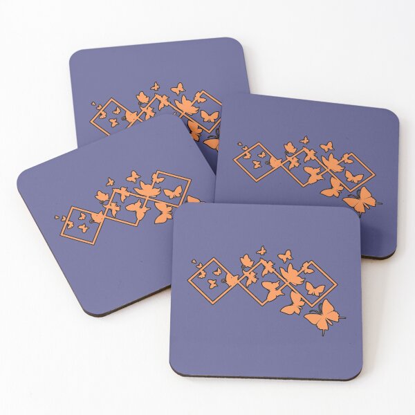 Item preview, Orange Butterflies and Diamonds  designed and sold by KAB3.