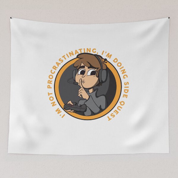 Item preview, I'm not procrastinating I'm doing Side Quests - RPG Gamer T-Shirt designed and sold by TheFlipRepublic.