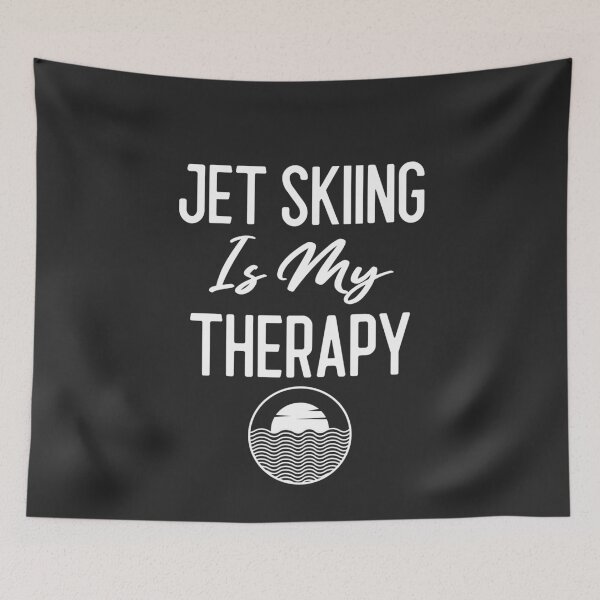 Item preview, Jet Skiing Is My Therapy Lake Gift designed and sold by EricJP.