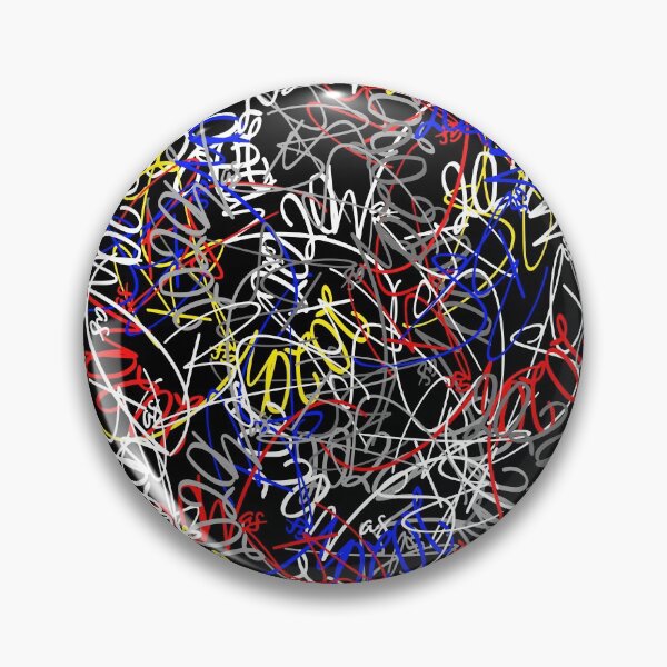 Item preview, 2020 Was BS Scribble Dark Graphic Art designed and sold by cgette.