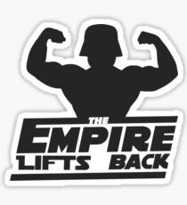 Star Wars - The Empire Lifts Back Sticker