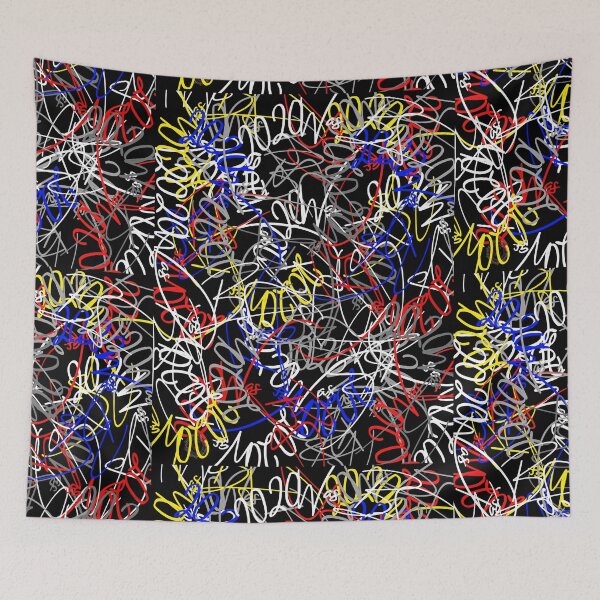 Item preview, 2020 Was BS Scribble Dark Graphic Art designed and sold by cgette.