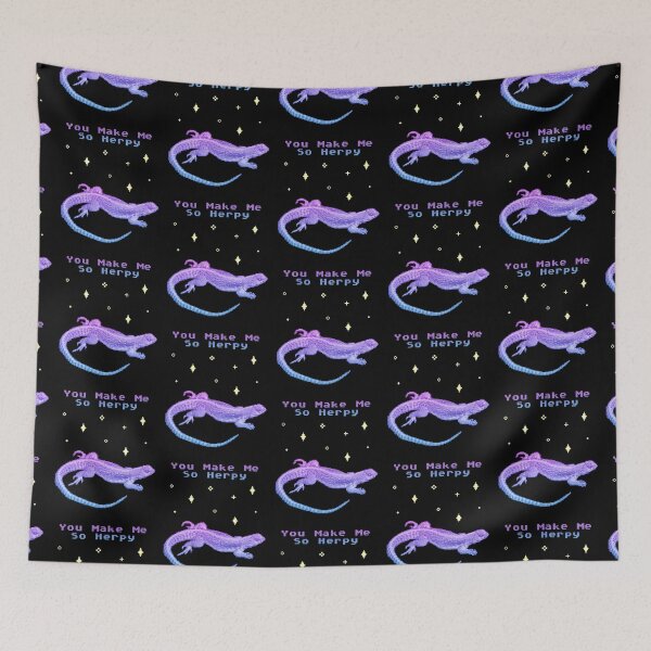 Item preview, Pastel Pixel Lizard Herps Cute Funny designed and sold by 90sLoveLove.