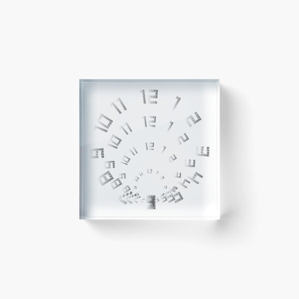 Item preview, Clock 3D Plunge designed and sold by basitcv.