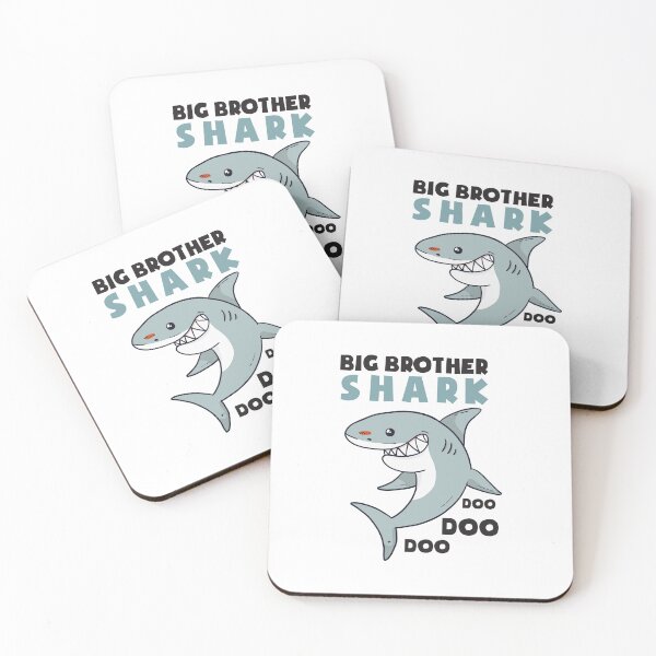 Item preview, Brother Shark Doo Doo Shirt Halloween Christmas Boys Men T-Shirt designed and sold by TheFlipRepublic.