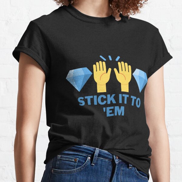 Item preview, Diamond Hands - Stick It To 'Em designed and sold by McJones-Designs.
