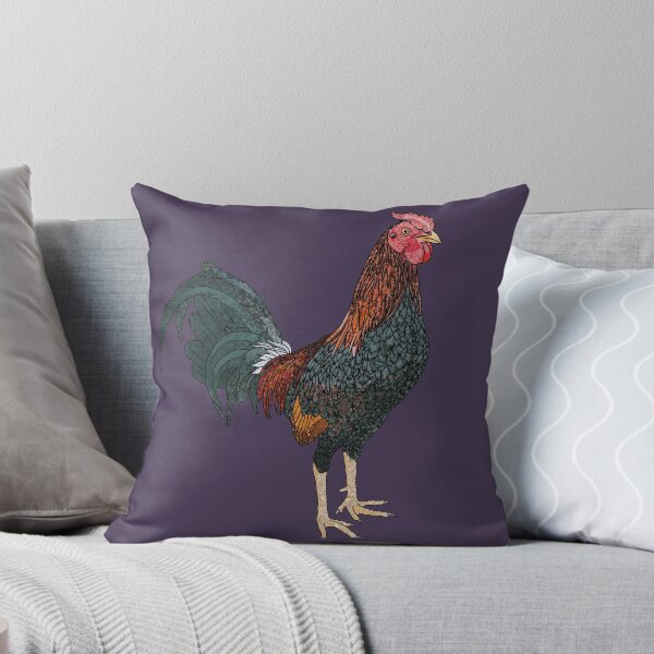 Item preview, Red Rooster with Colourful Plumage designed and sold by creativekeener.