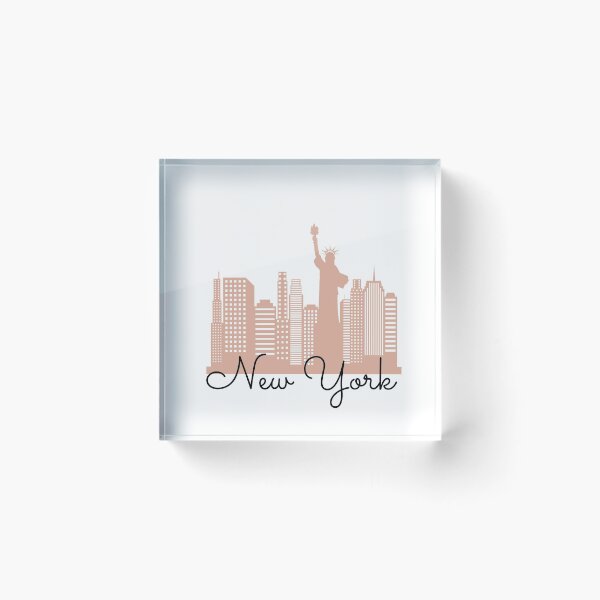 Item preview, New York Rose Gold designed and sold by pinkfantasy.