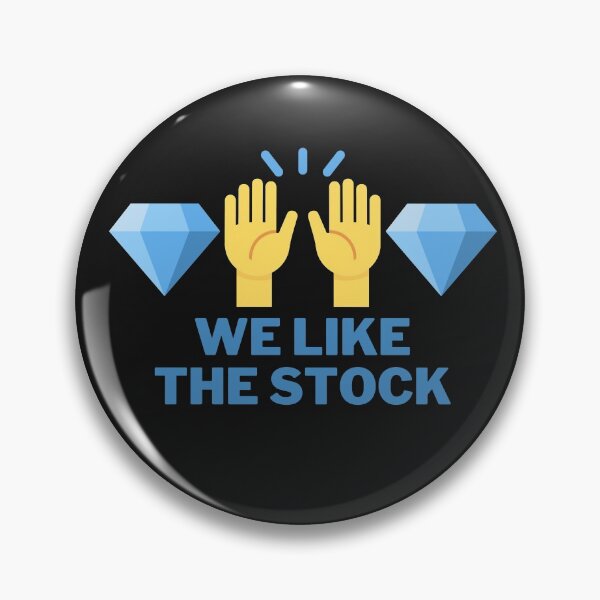 Item preview, Diamond Hands - We Like the Stock designed and sold by McJones-Designs.