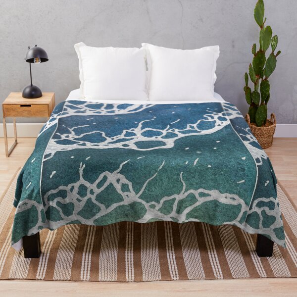Item preview, Sandy shore depth gradient - painting designed and sold by HuyN95.