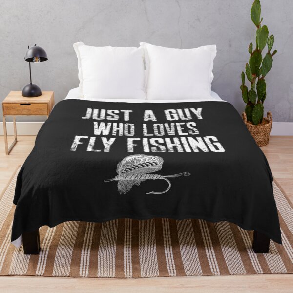 Item preview, Just A Guy Who Loves Fly Fishing Outdoorsman Gift designed and sold by EricJP.