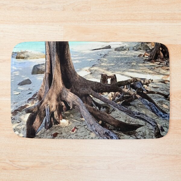 Item preview, Asian tree roots on a wonderful beach with a view of the sea designed and sold by vibeno1.