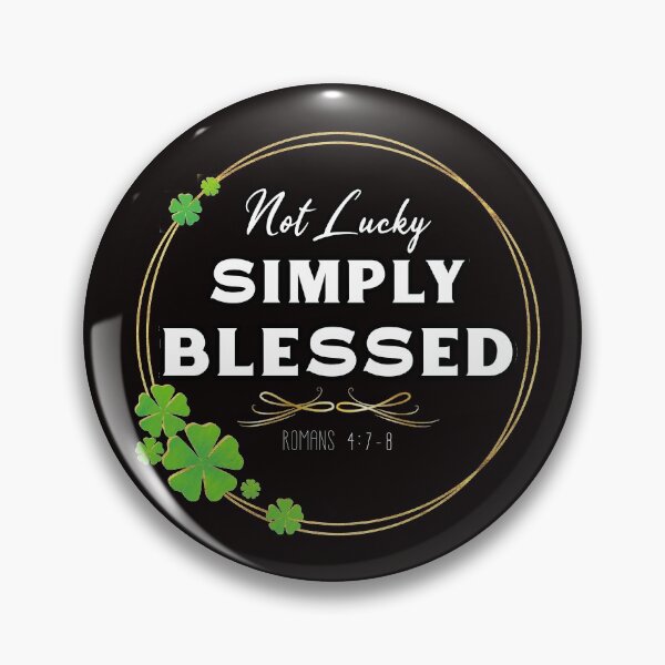 Item preview, Not Lucky Just Blessed Classic essential st Patrick  designed and sold by Tannumoni.