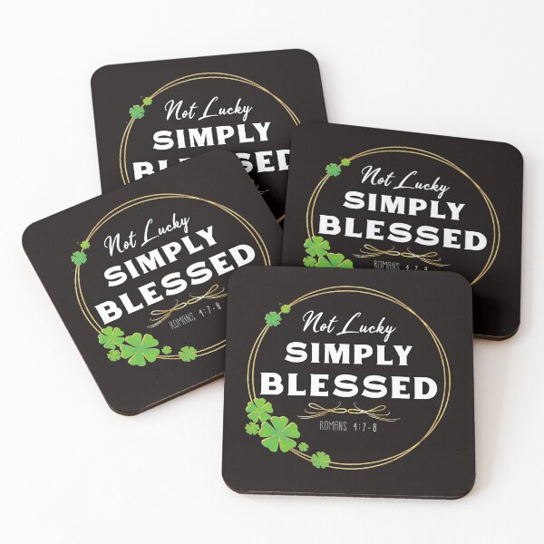 Item preview, Not Lucky Just Blessed Classic essential st Patrick  designed and sold by Tannumoni.
