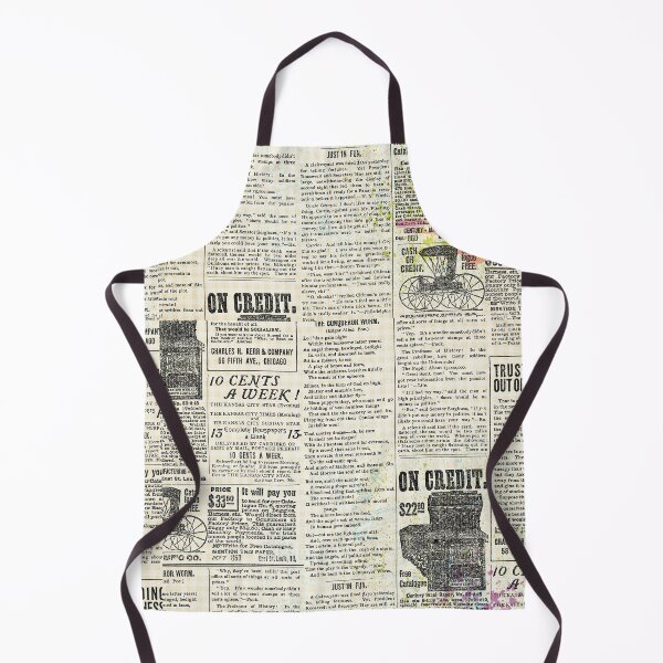 Item preview, Vintage Print, Newspaper, Retro, Design designed and sold by HelsinkiFashion.