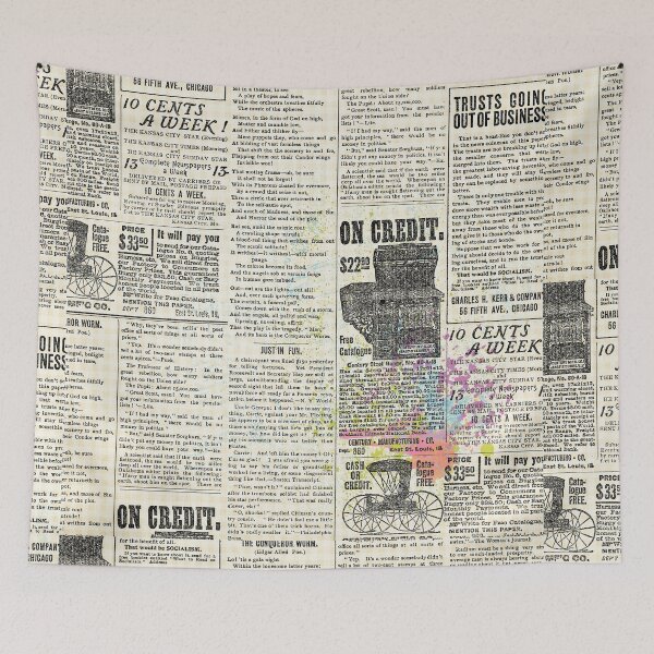 Item preview, Vintage Print, Newspaper, Retro, Design designed and sold by HelsinkiFashion.
