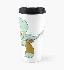 Squidward Dab Travel Mug