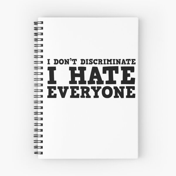Item preview, Funny I Hate Everyone Free speech Protest Ironic  designed and sold by Sid3walkArt.