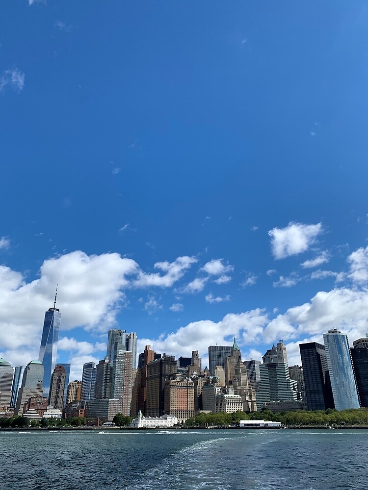 "NYC Summer Skyline" Poster by lschwanz Redbubble