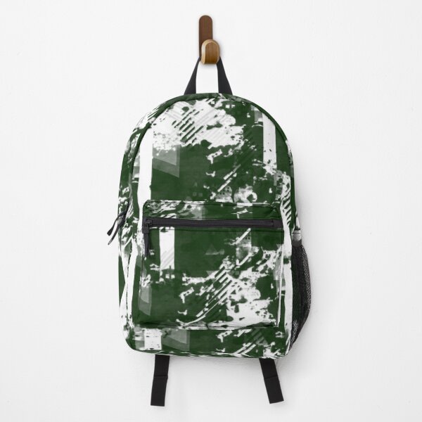 Item preview, Green White Color Splash Pattern designed and sold by Nisha Prabhu.