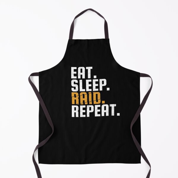 Item preview, Eat Sleep Raid Repeat designed and sold by zefgraphic.