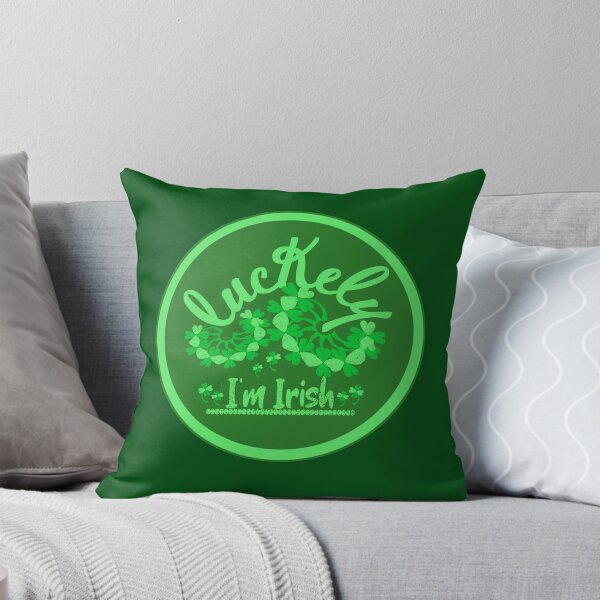 Item preview, Fortunately, shamrocks with vintage writing, I'm Irish. designed and sold by vibeno1.
