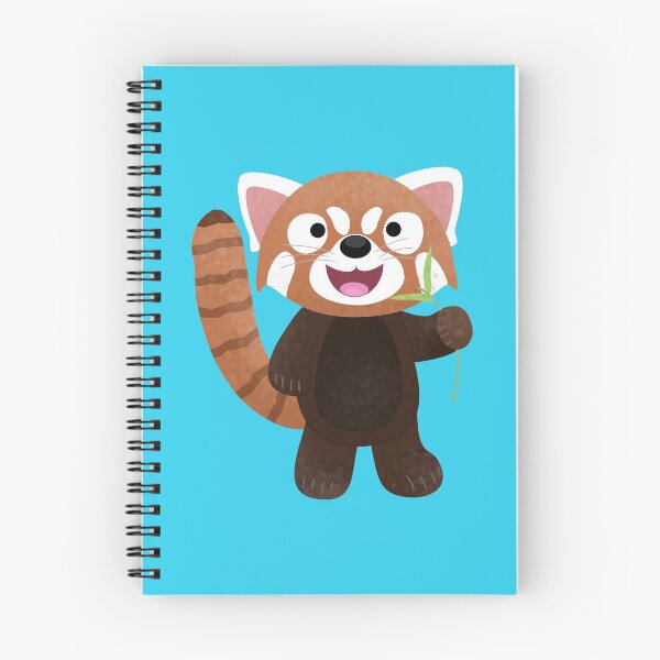 Item preview, Cute red panda cartoon illustration designed and sold by FrogFactory.