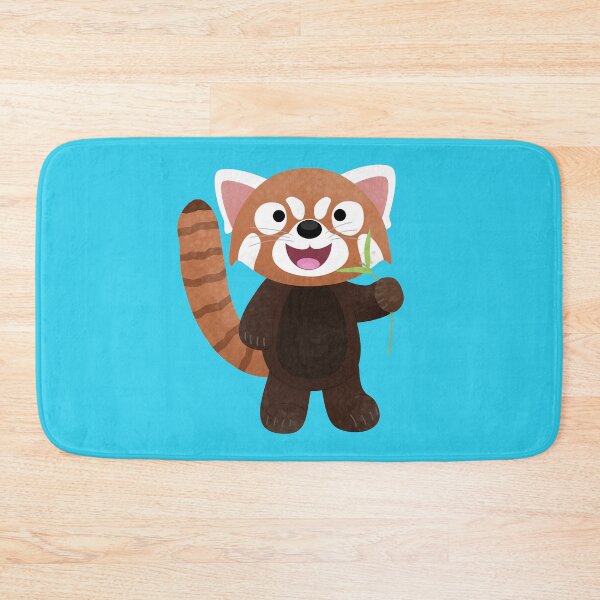 Item preview, Cute red panda cartoon illustration designed and sold by FrogFactory.