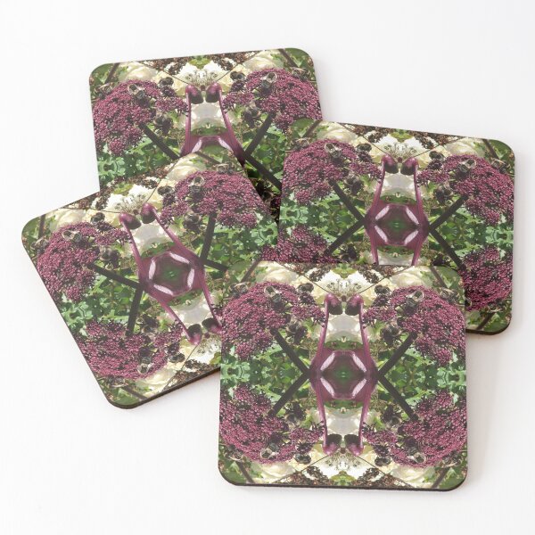 Item preview, Bee Love - A Bevy of Bee Bros on the Burgundy Blooms, Gathering Nectar designed and sold by RoseAromas.