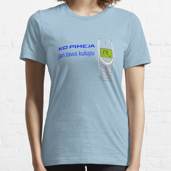 Retro Snake Cellphone toki pona Fun Brands Essential T-Shirt