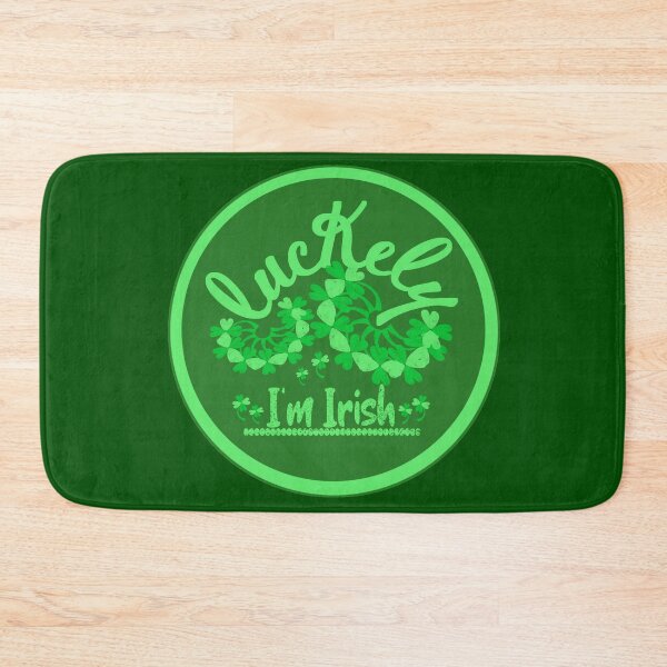 Item preview, Fortunately, shamrocks with vintage writing, I'm Irish. designed and sold by vibeno1.