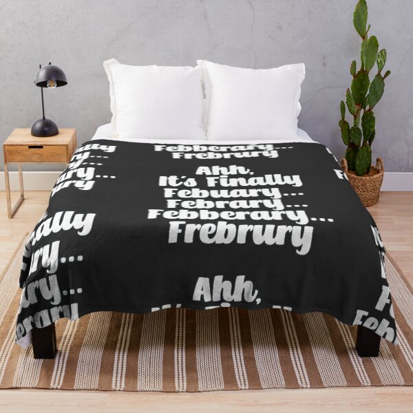 Item preview, Ahh, Its finally February, Febrary, Febberary, Frebrury, February - White designed and sold by Chubuter.