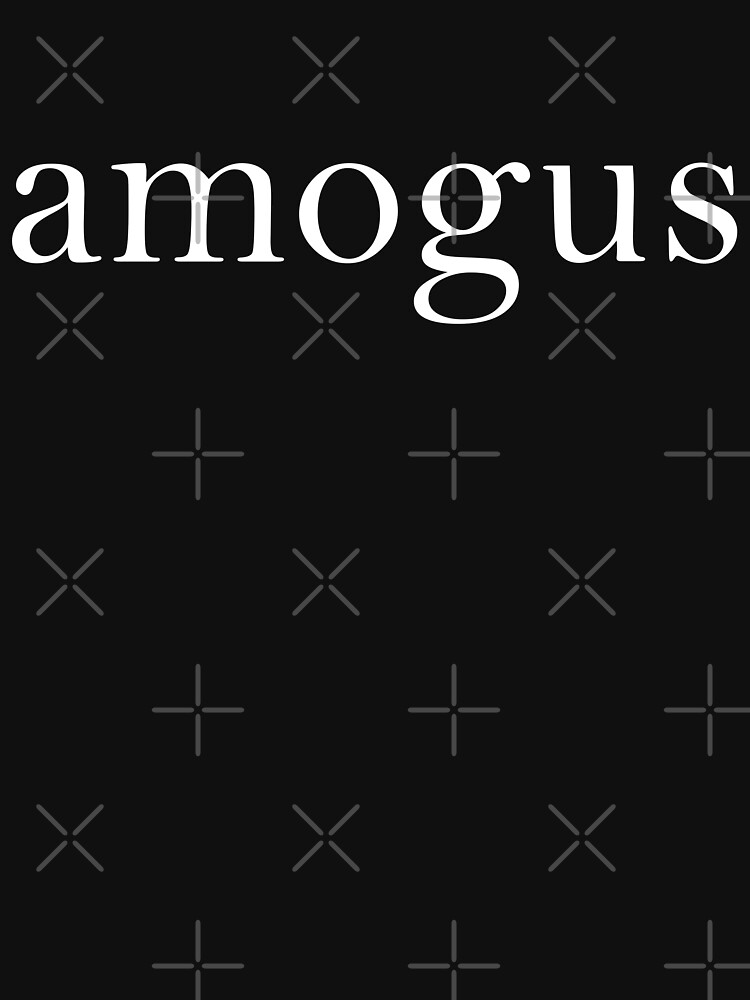 t shirt amogus