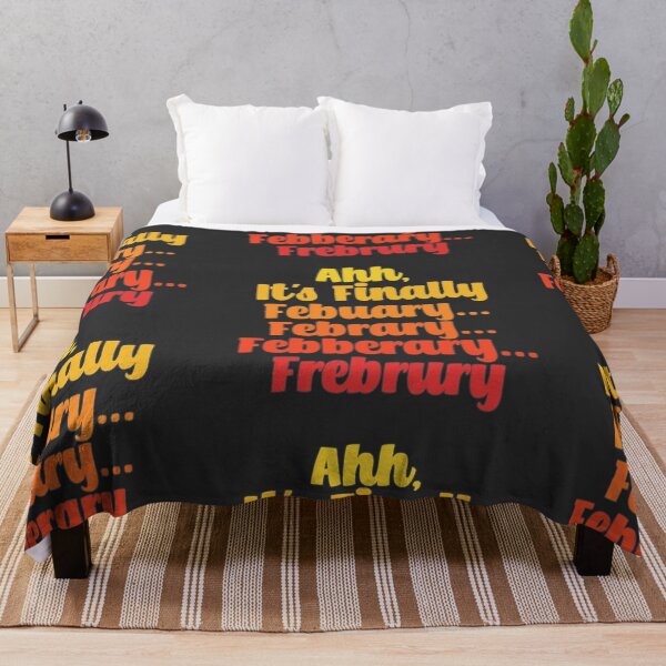 Item preview, Ahh, Its finally February, Febrary, Febberary, Frebrury, February - Red designed and sold by Chubuter.