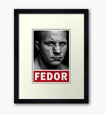 Fedor Emelianenko Framed Print