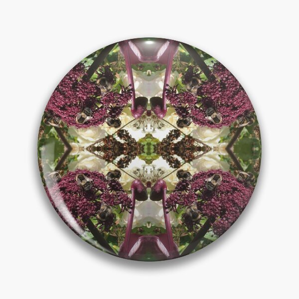 Item preview, Copy of Bee Love - A Bevy of Bee Bros on the Burgundy Blooms, Gathering Nectar designed and sold by RoseAromas.