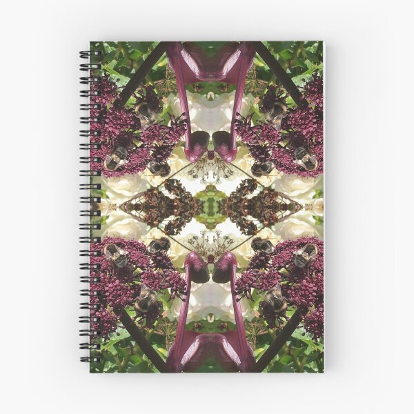 Item preview, Copy of Bee Love - A Bevy of Bee Bros on the Burgundy Blooms, Gathering Nectar designed and sold by RoseAromas.