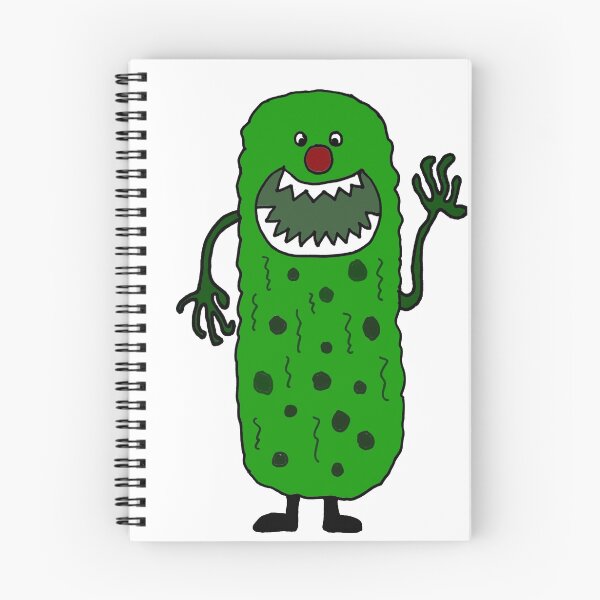 Item preview, Cool Funny Pickle Tickle Monster designed and sold by Nature's Fancy.