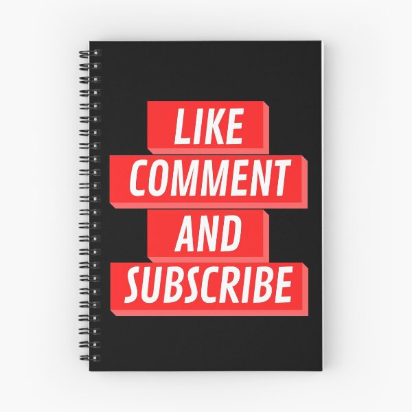 Item preview, like comment and subscribe - youtuber call for action design designed and sold by onum2018.